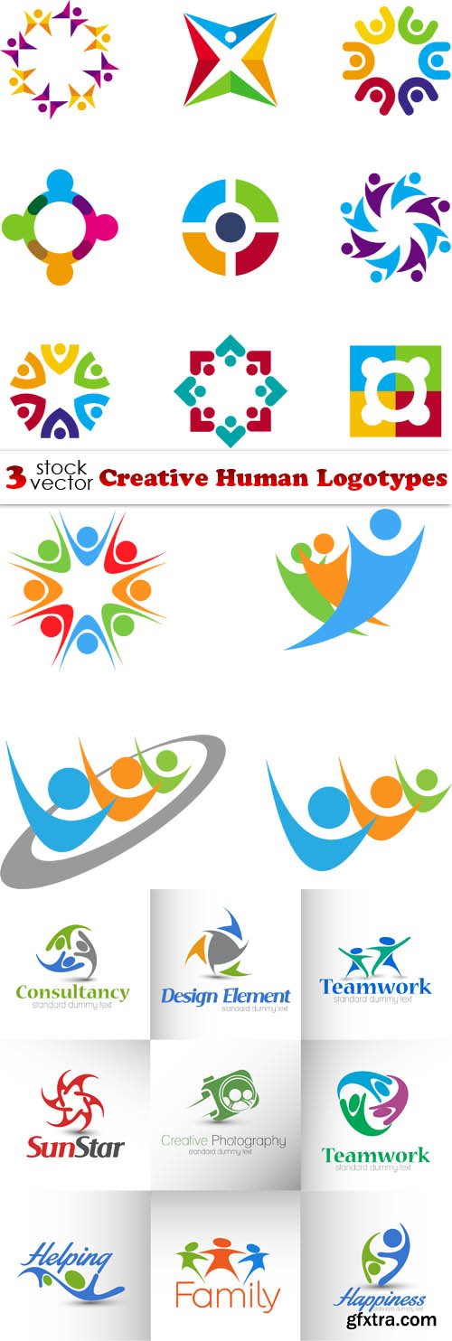 Vectors - Creative Human Logotypes
