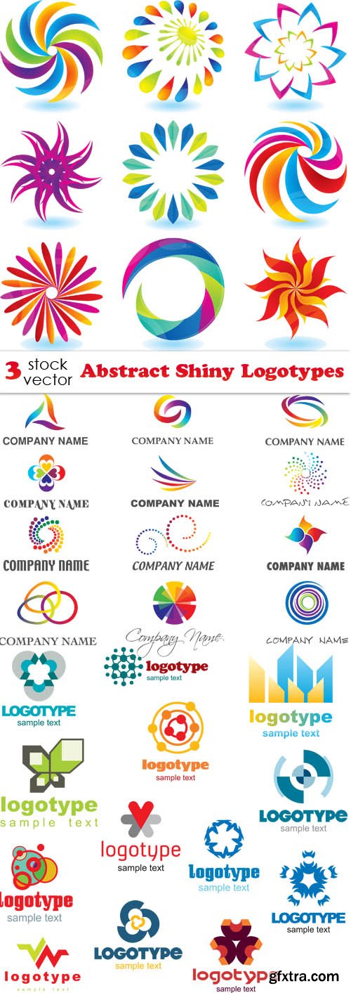 Vectors - Abstract Shiny Logotypes