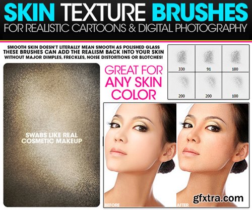 Skin Texture Brushes