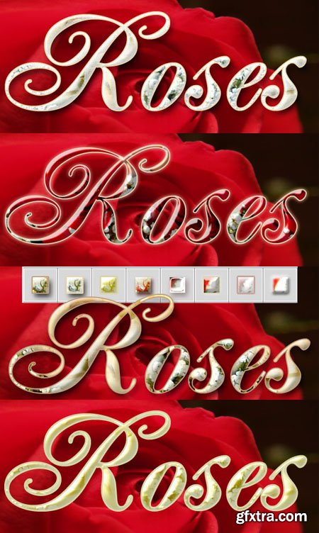 Roses Photoshop Styles