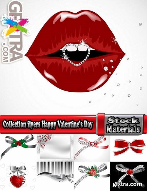 Collection flyers Happy Valentine\'s Day #7-25 Eps