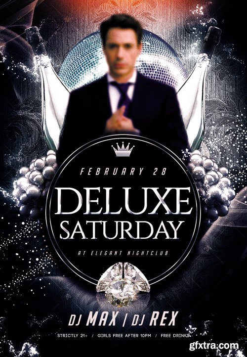 Deluxe Saturday Flyer PSD Template