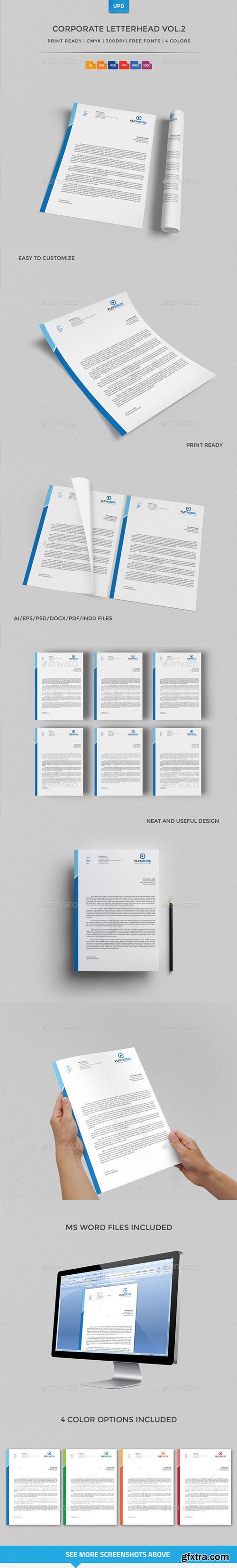 GraphicRiver - Corporate Letterhead Vol.2 with MS Word Doc - 6651984