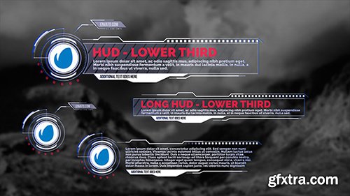 Videohive HUD - Lower Thirds 10511385
