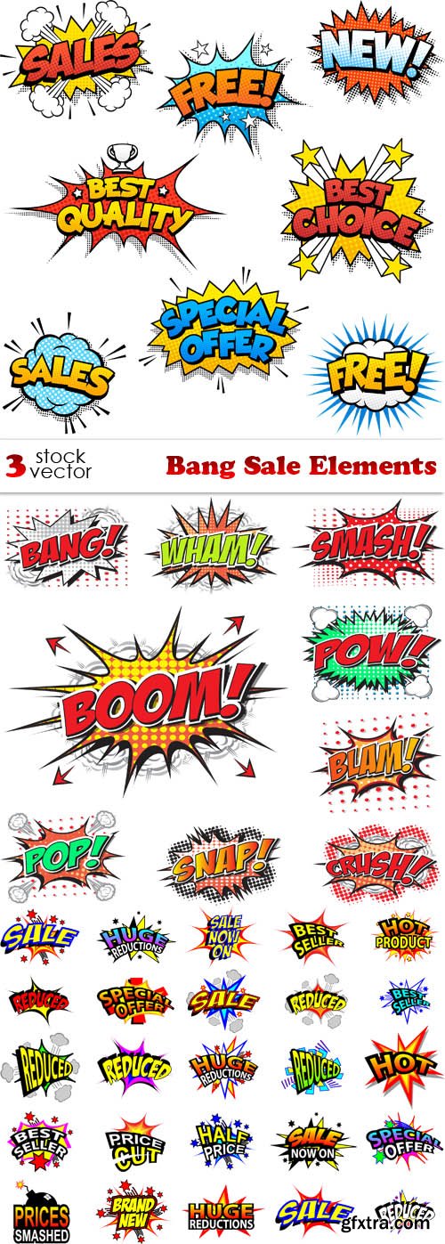 Vectors - Bang Sale Elements