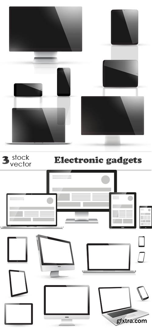Vectors - Electronic gadgets