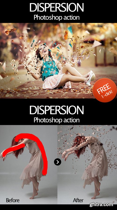 Dispersion Photoshop Action