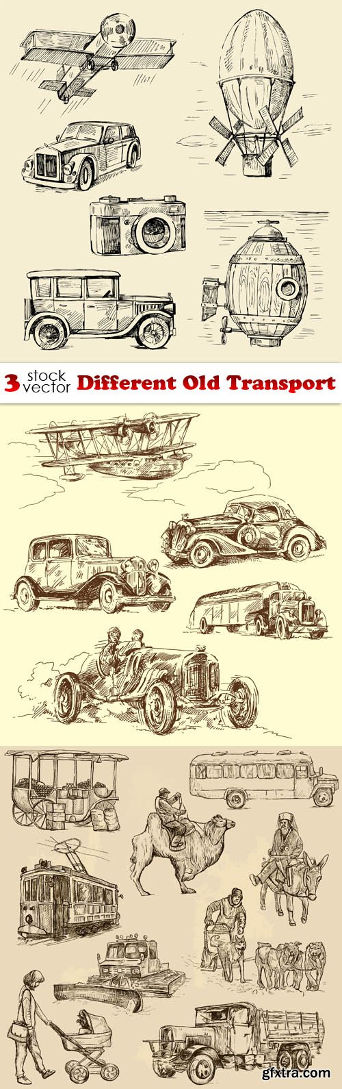 Vectors - Different Old Transport