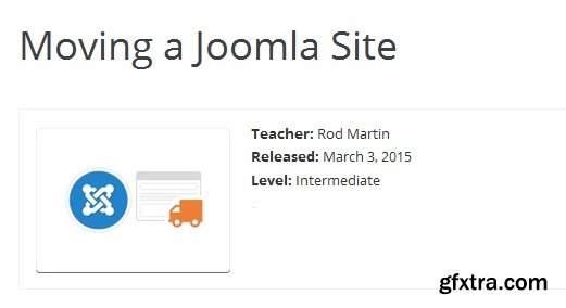 Moving a Joomla Site