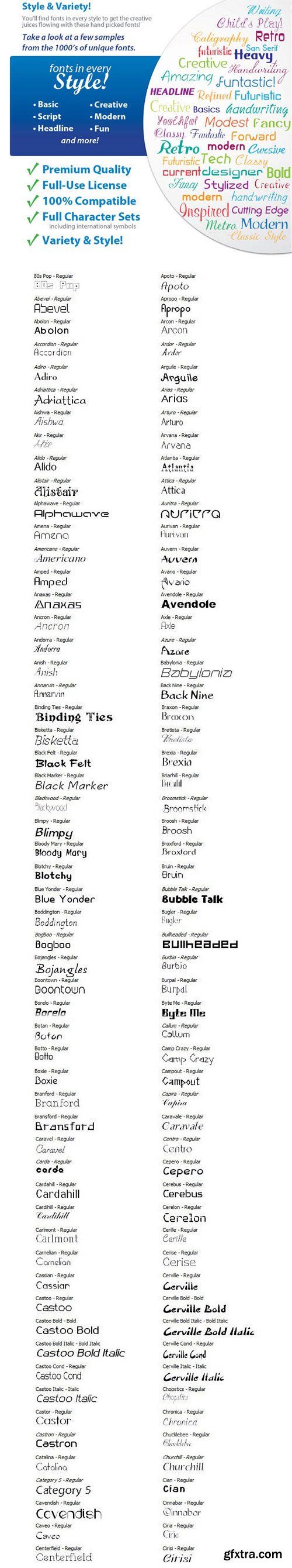InkyDeals - FontPack Pro Master Collection: 7,640 Fonts with a Commercial License & Bonus