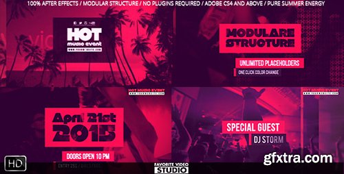 Videohive Hot Music Event 10912637