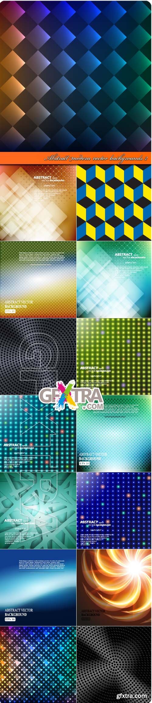 Abstract modern vector backgrounds 2