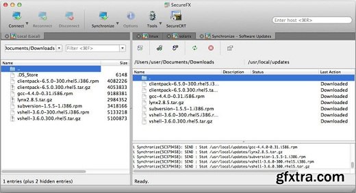 VanDyke SecureFX 7.3.3 Build 779 MacOSX