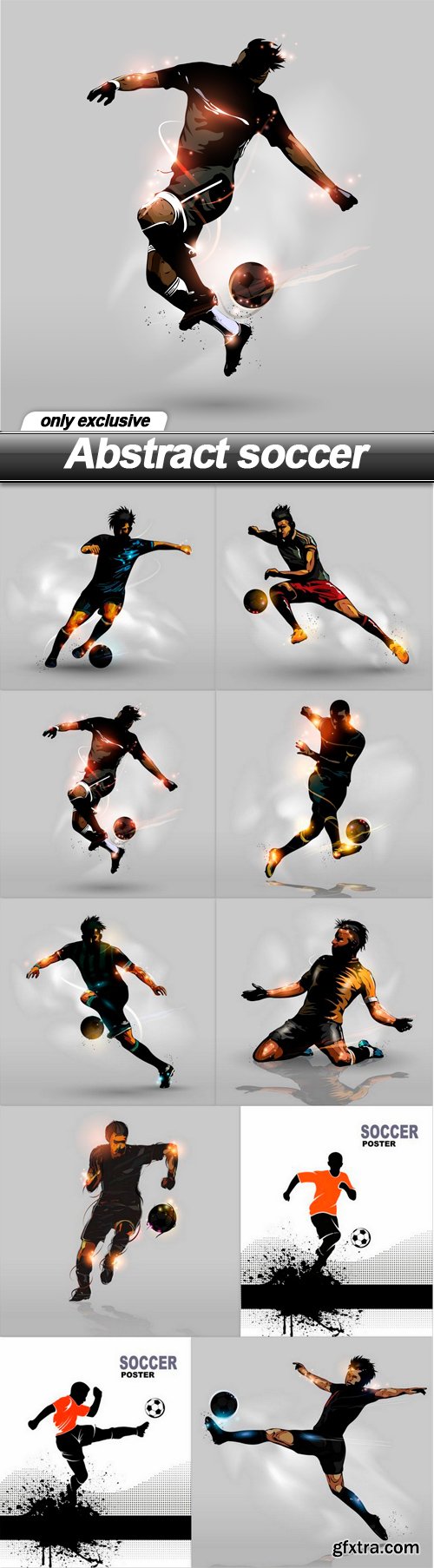 Abstract soccer - 10 EPS