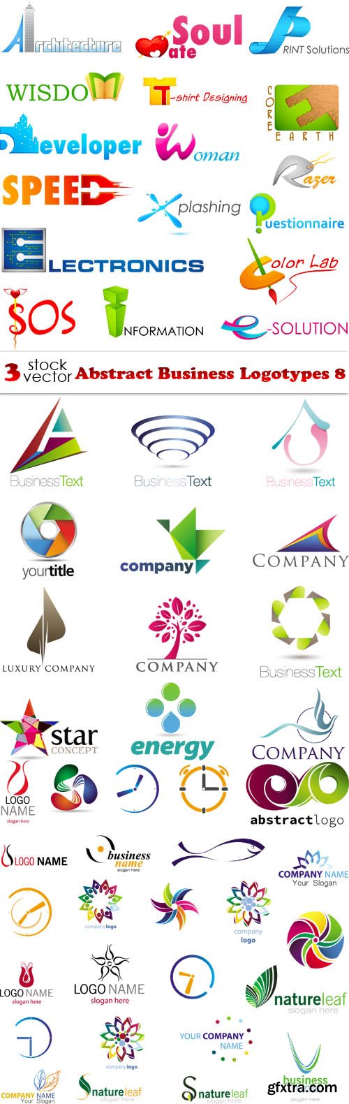 Vectors - Abstract Business Logotypes 8