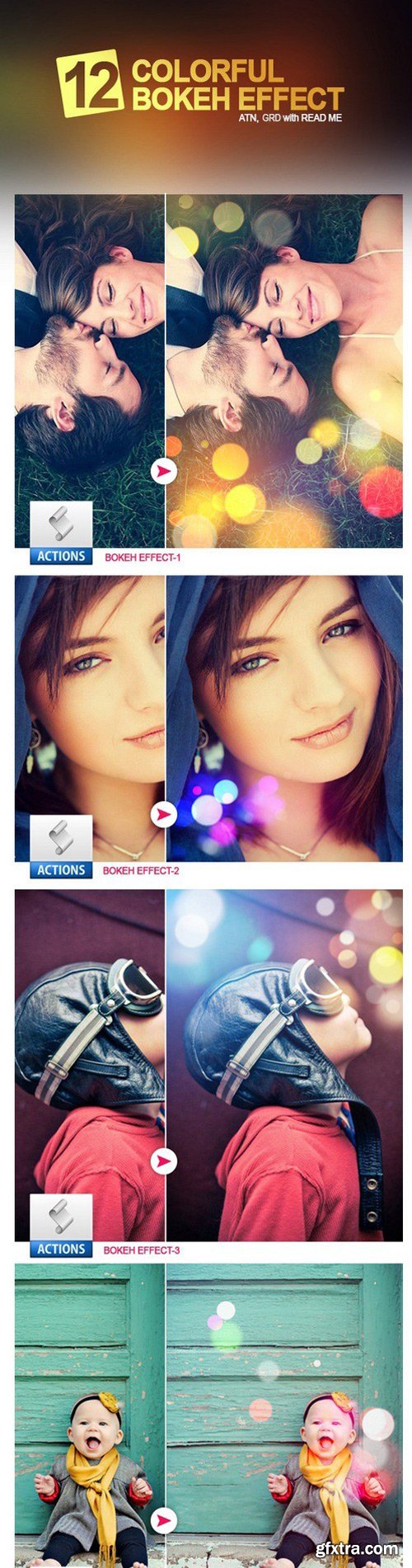 Graphicriver - 11839710 12 Colorful Bokeh PS Effect