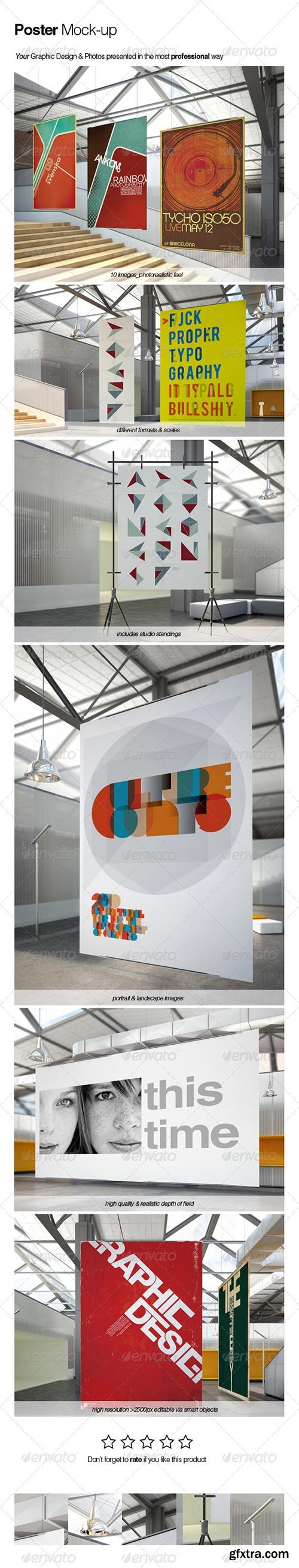Graphicriver - Poster Mock-up 2275267