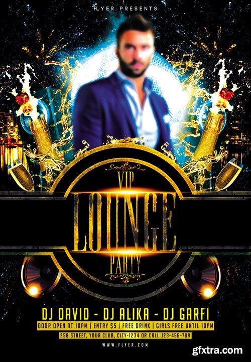 Vip Lounge Party - Flyer Template