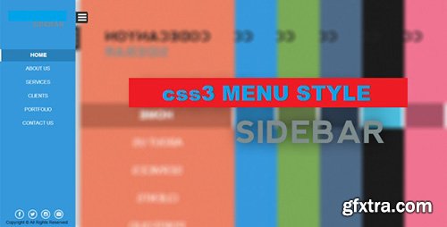 DevelopGo - CSS3 Easy SideBar Menu