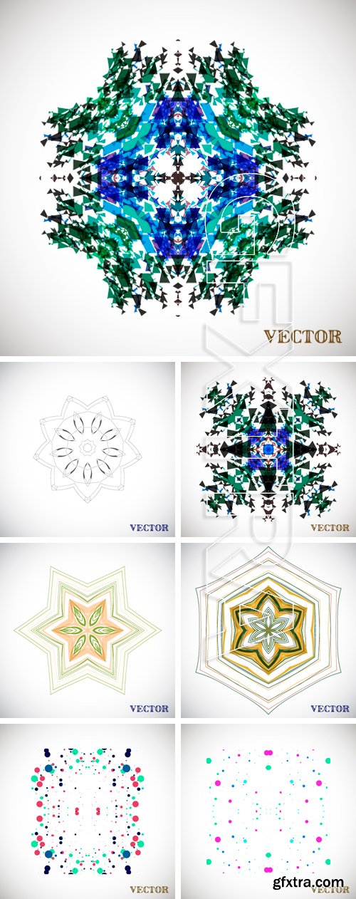 Stock Vectors - Geometric arabic pattern, vector art Illustration