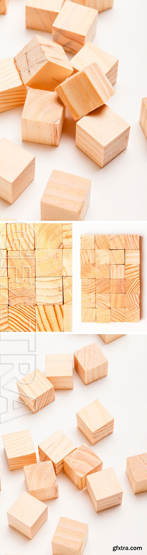 Stock Photos - Wooden toy blocks