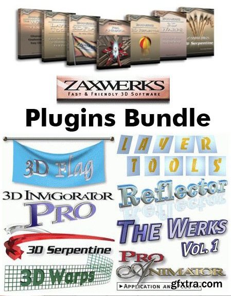 Zaxwerks 3D Plugins Bundle for After Effects 2016