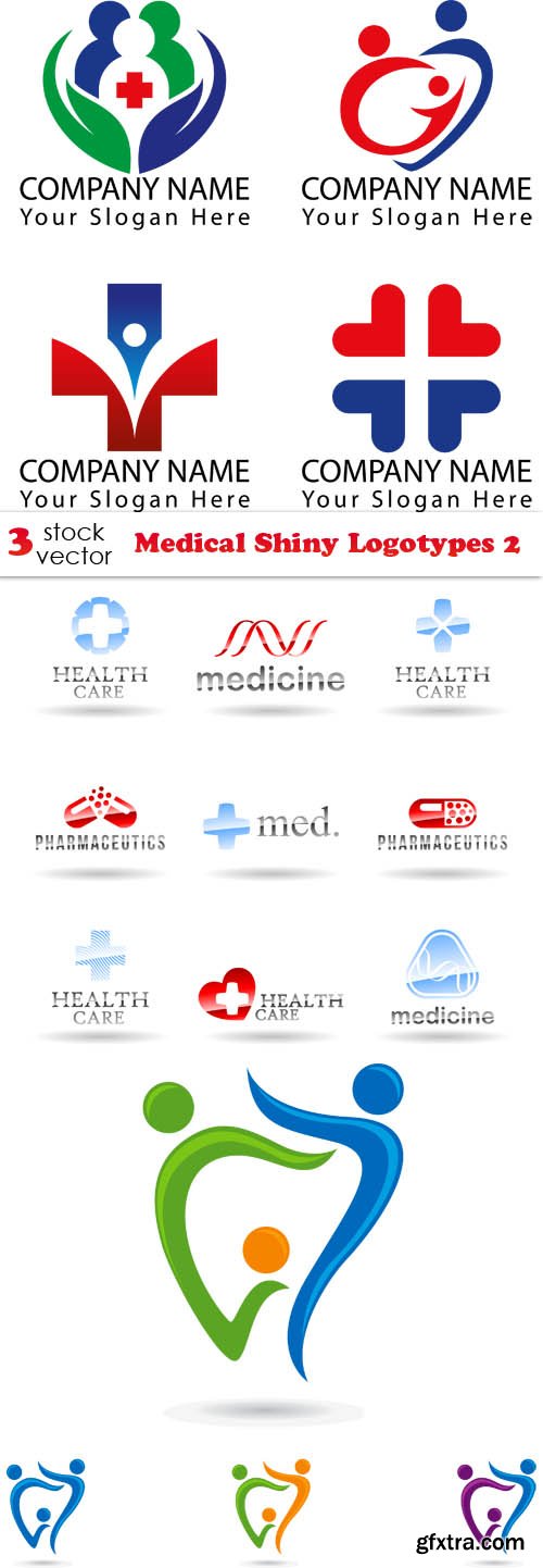 Vectors - Medical Shiny Logotypes 2