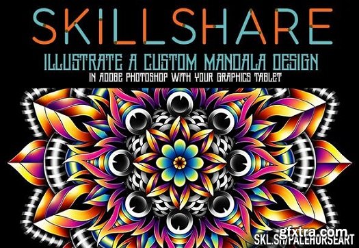 Illustrate a Custom Mandala Design in Adobe Photoshop with Your Graphics Tablet