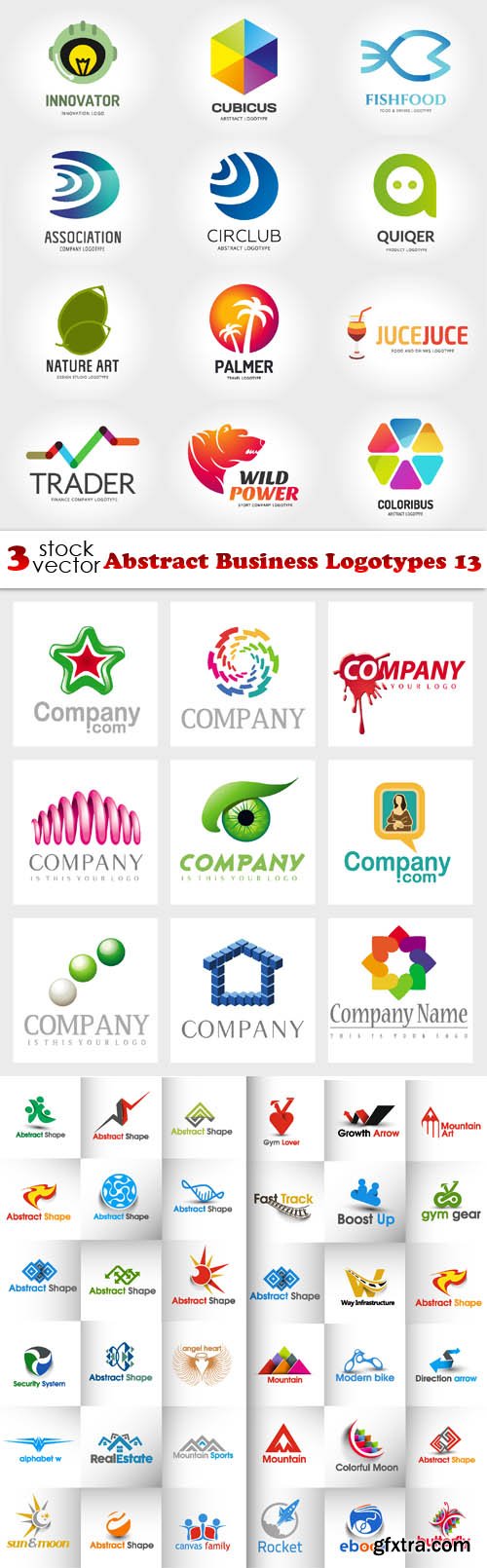 Vectors - Abstract Business Logotypes 13