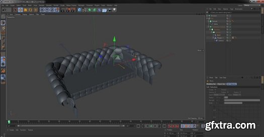 3DFluff - Cinema 4D R16 Polygon Modelling