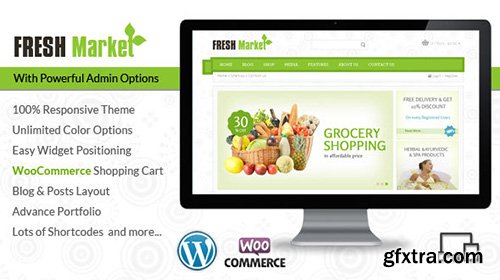 Mojo-Themes - Fresh Market v1.0 - Grocery WordPress Theme