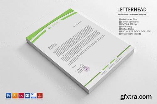 CreativeMarket - Corporate Letterhead