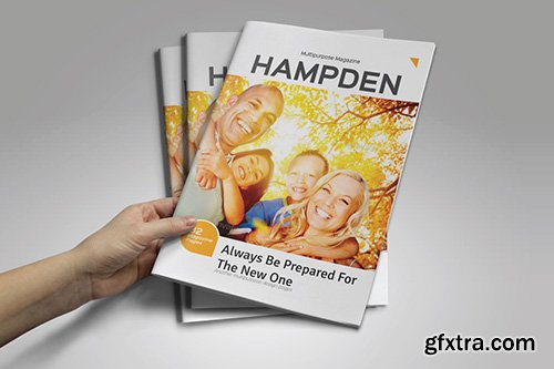 CreativeMarket Hampden Magazine 382886