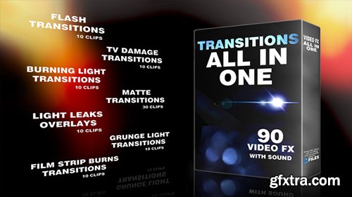 Videohive Transitions All In One 10815849 (SOUND FX ARE INCLUDED)