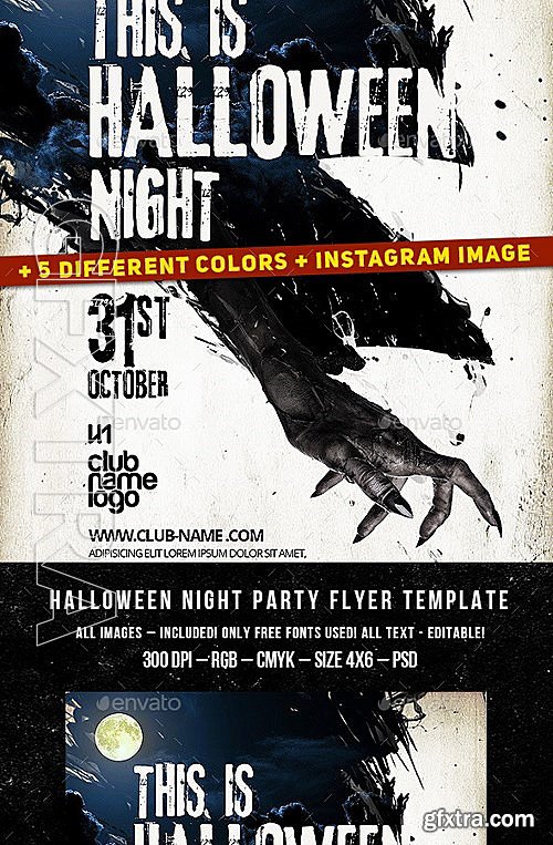 GraphicRiver - Halloween Flyer 3184527
