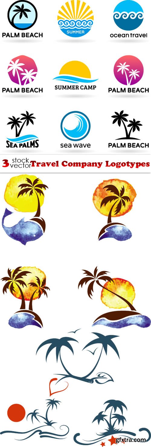 Vectors - Travel Company Logotypes