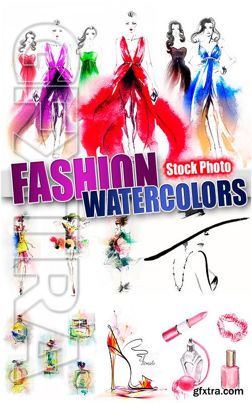 Fashion watercolors - UHQ Stock Photo