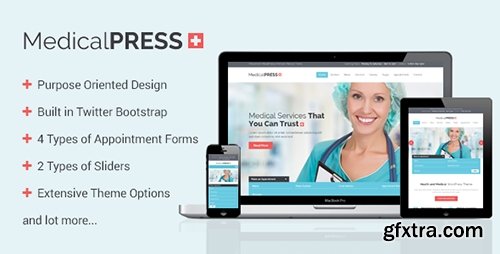 ThemeForest - MedicalPress v1.5 - Health and Medical WordPress Theme - 7789703