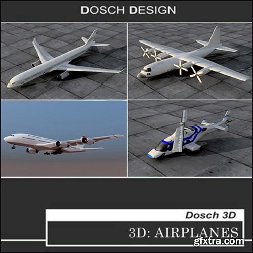 Dosch Design : 3D- Airplanes