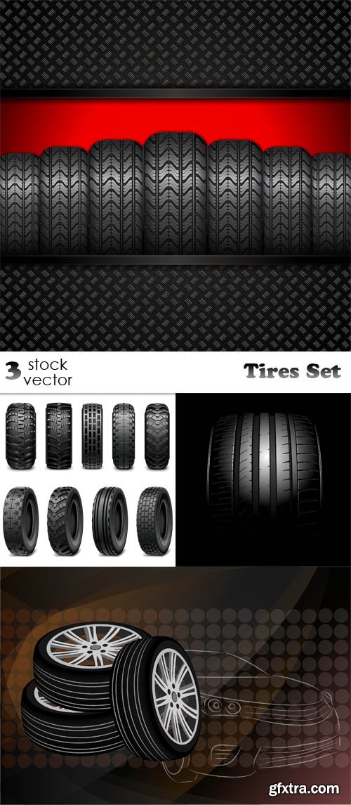 Vectors - Tires Set