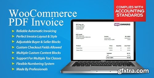 CodeCanyon - WooCommerce PDF Invoice v3.0 - 5951088