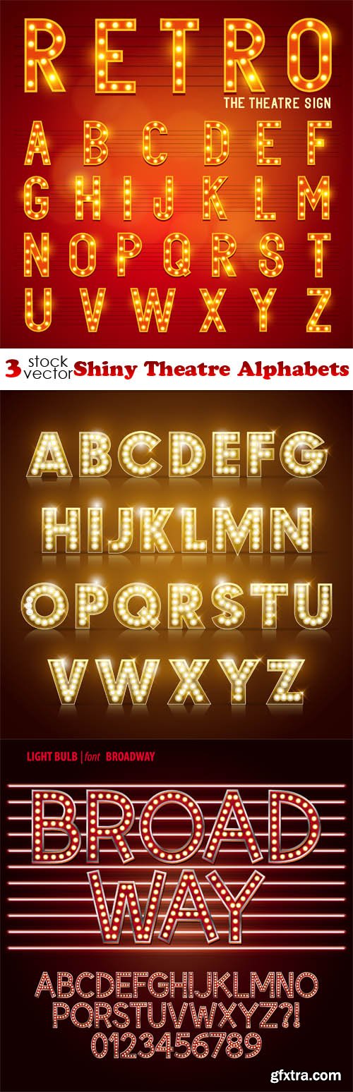 Vectors - Shiny Theatre Alphabets
