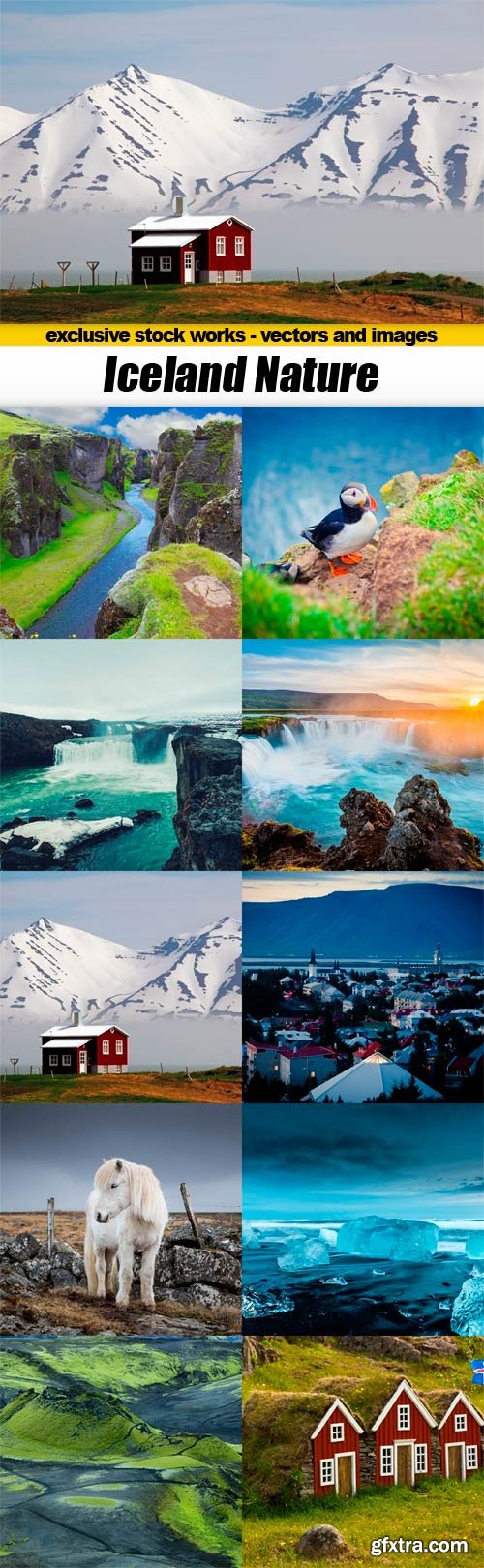 Iceland Nature - 10x JPEG