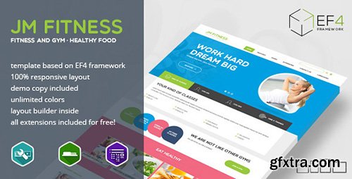 ThemeForest - Fitness v1.01 - gym, fitness and healthy lifestyle theme - 11458093