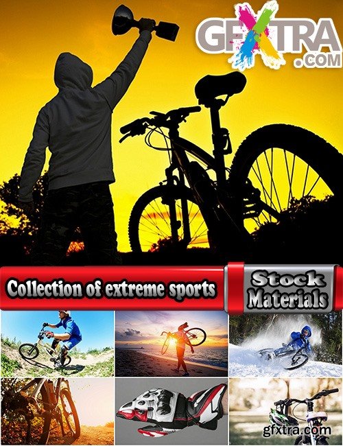 Collection of extreme sports mountain bike BMX trial downhill from the mountain 25 HQ Jpeg