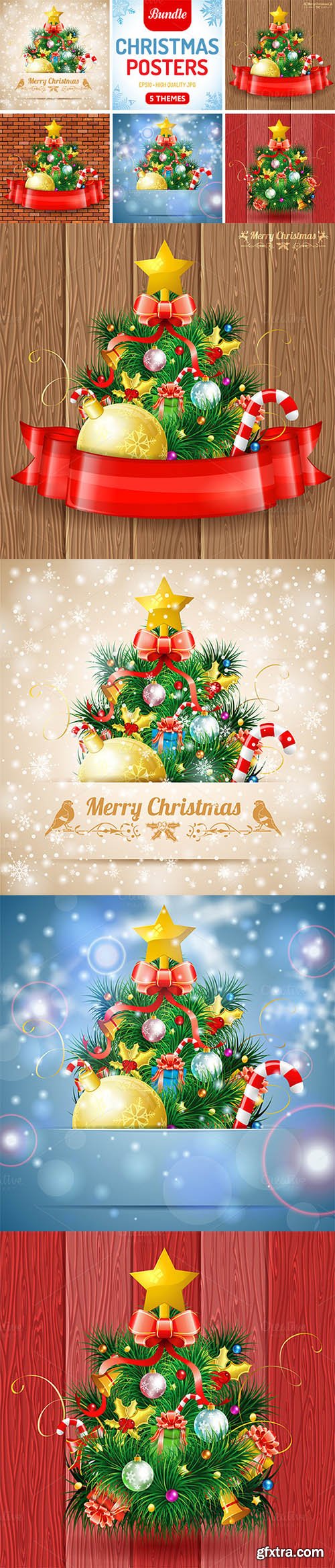 CreativeMarket Christmas Tree 363559
