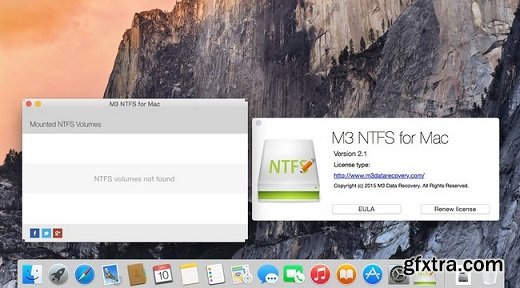 M3 Data Recovery Software NTFS 2.1.0 (Mac OS X)