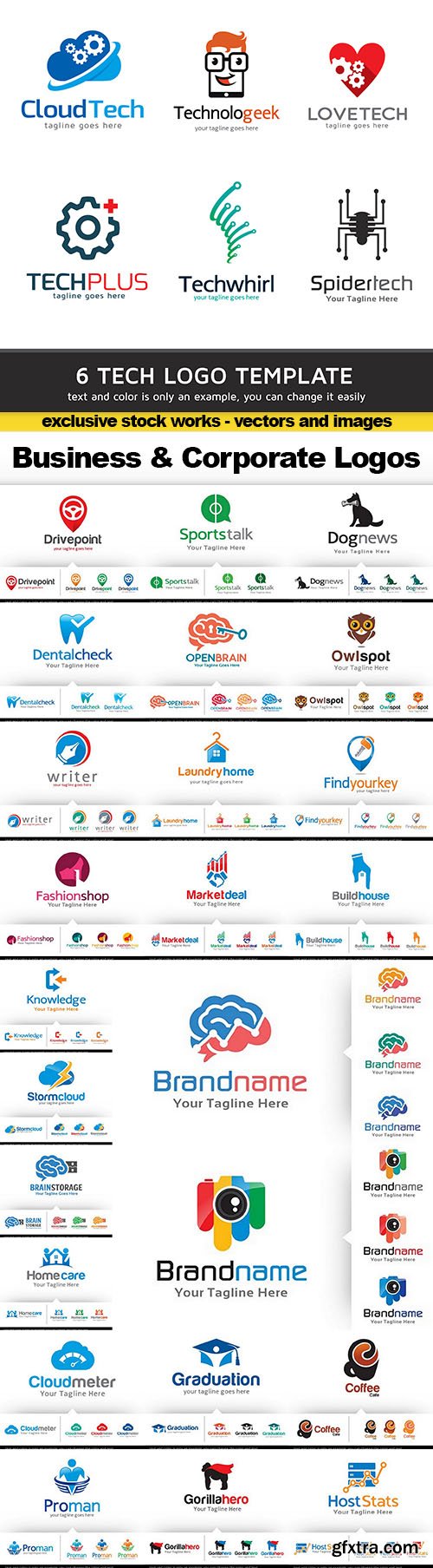 Business & Corporate Logos - 25xEPS