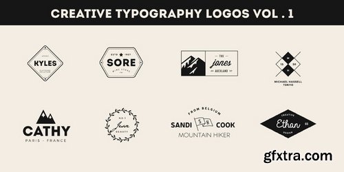 CM - Creative Typography Logos 482932