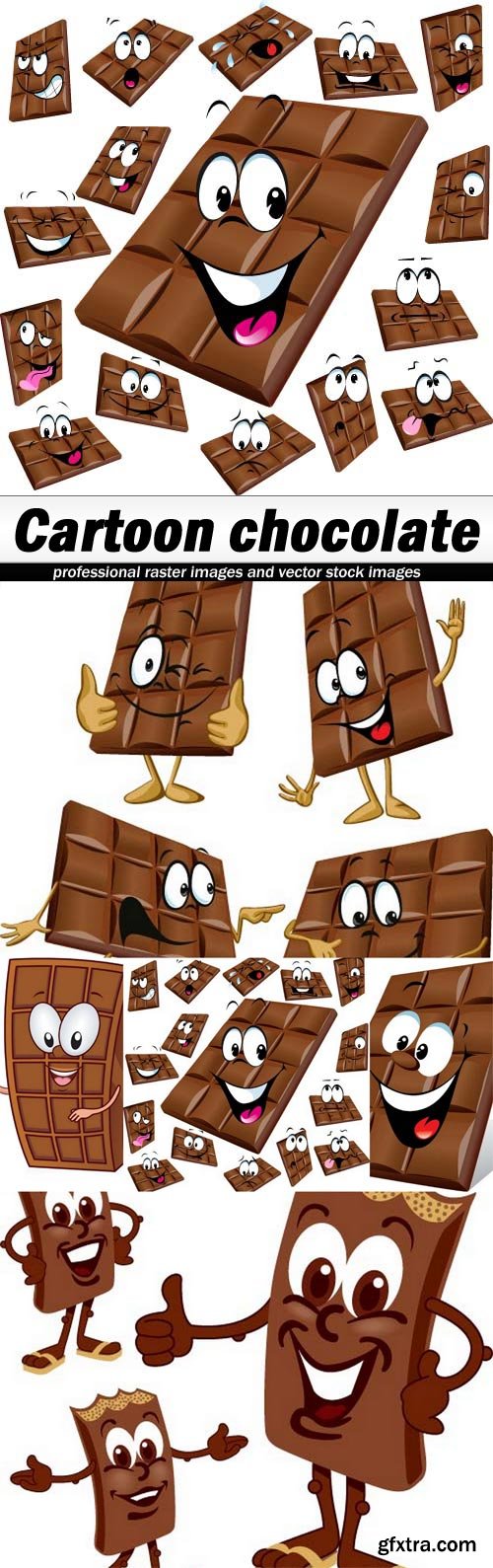Cartoon chocolate